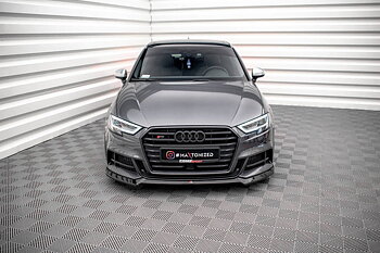 Maxton - FRONT SPLITTER V.3 AUDI S3 / A3 S-LINE SPORTBACK 8V FACELIFT