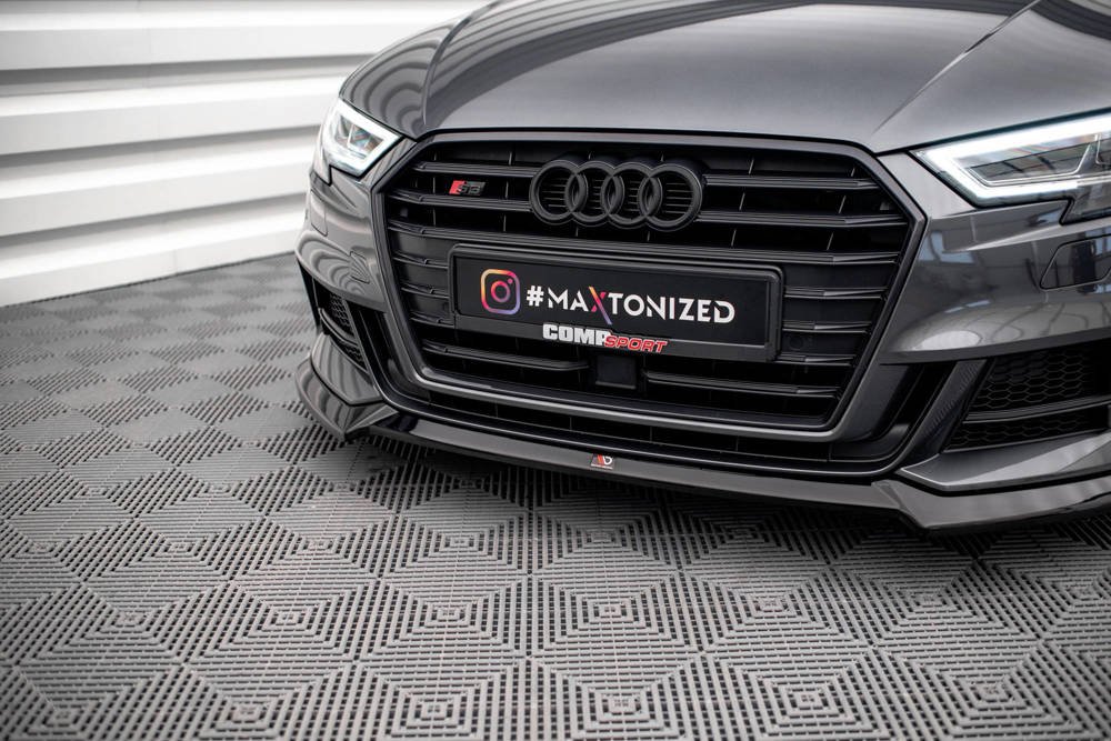 Maxton - FRONT SPLITTER V.3 AUDI S3 / A3 S-LINE SPORTBACK 8V FACELIFT - 3