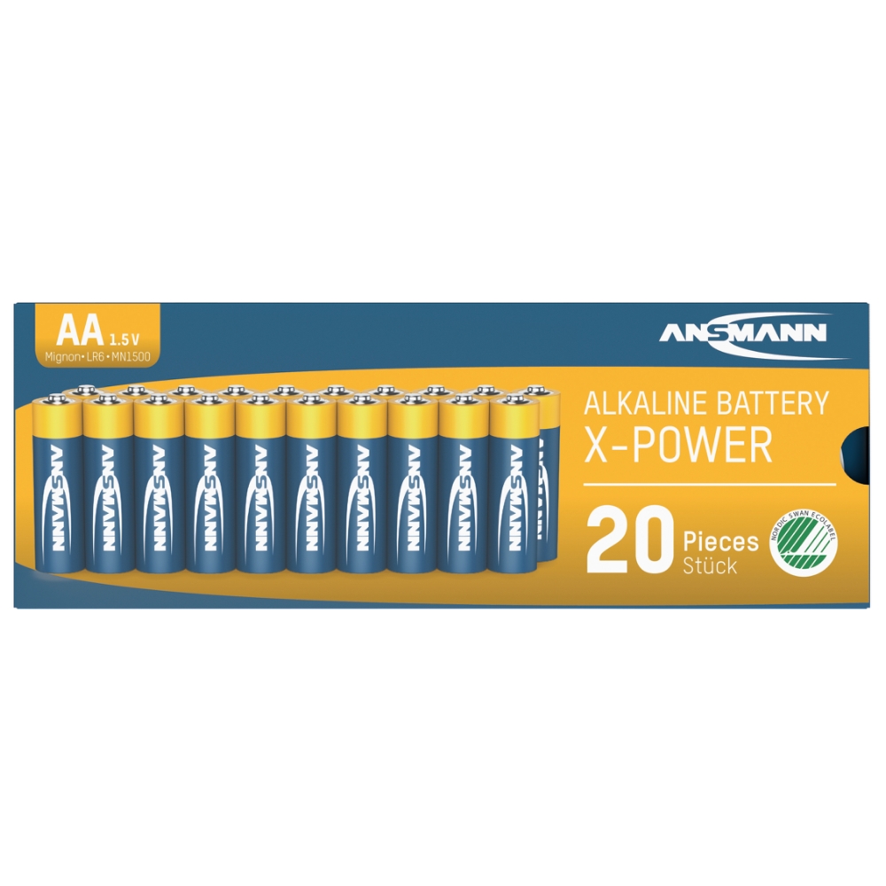 Ansmann Batteri X-Power AA/LR6 20-pack
