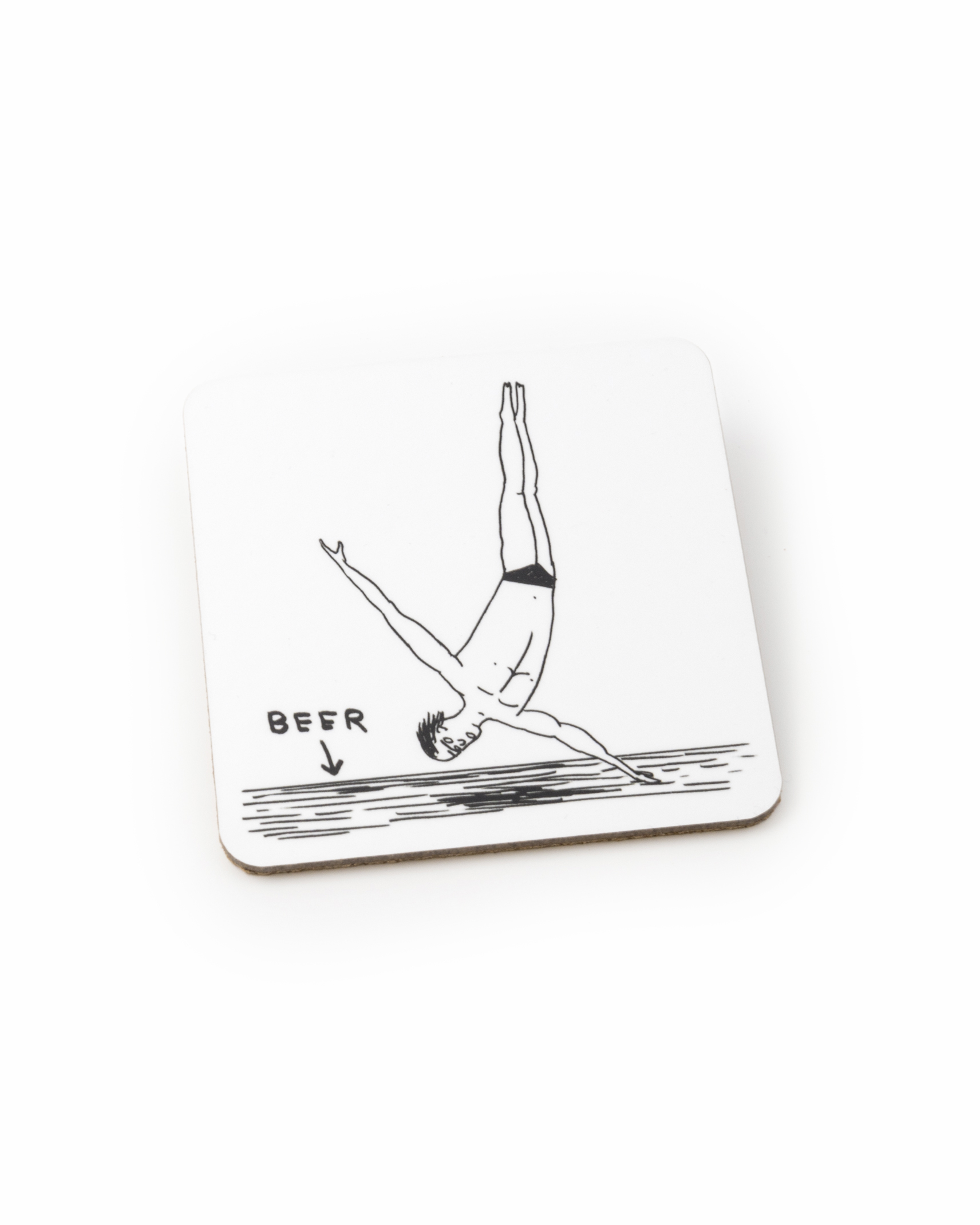 Shrigley, Glasunderlägg, Beer diver