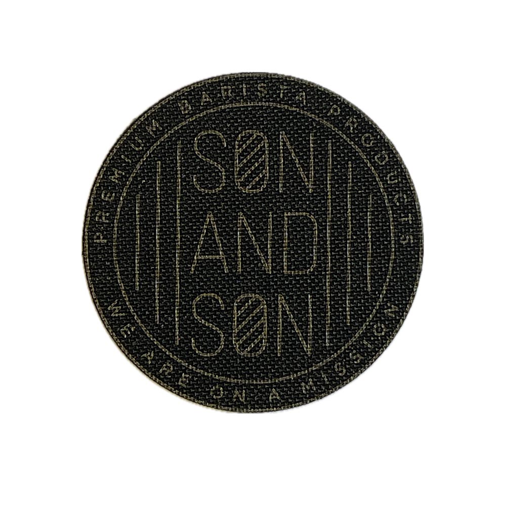 Son & Son - Puck Screen PVD - Svart Puckfilter som förbättrar extraktionen - 58,5mm