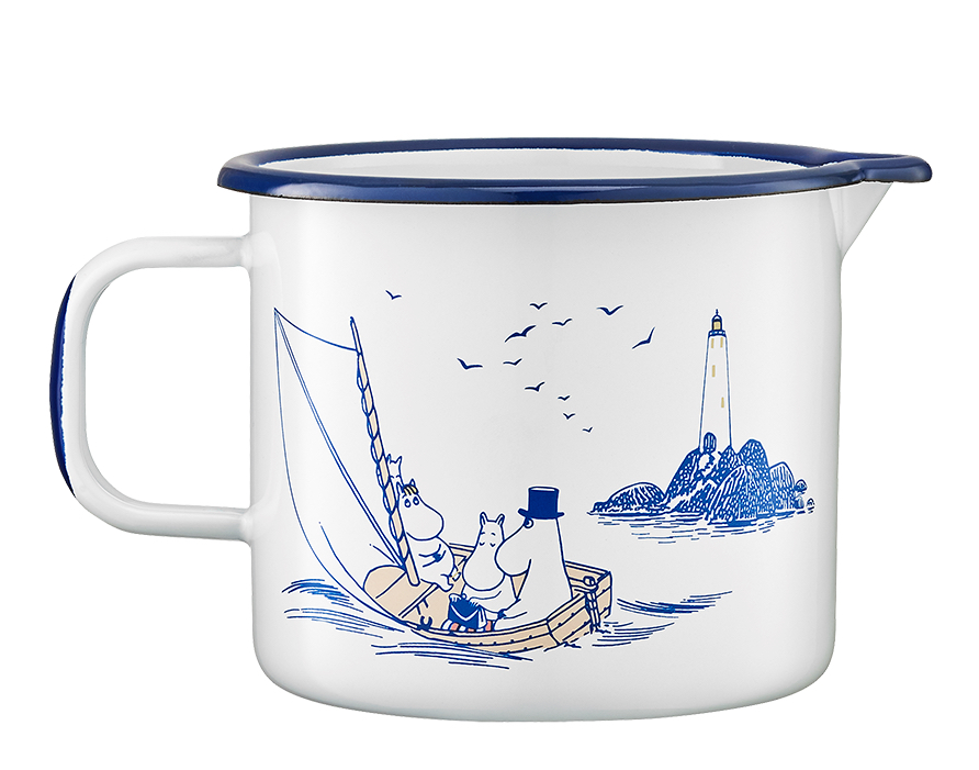 Moomin Enamel Jug 1.3 L - Sailors