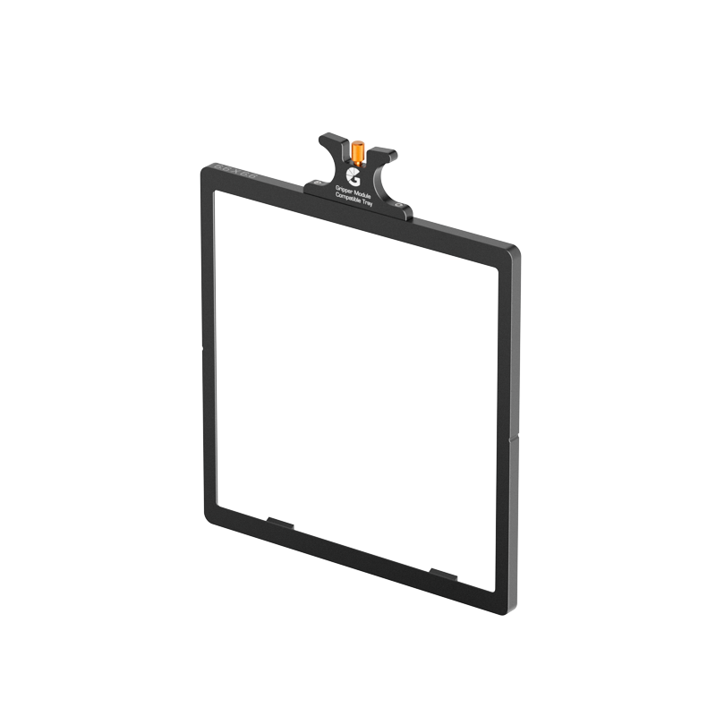 Bright Tangerine 6.6x6.6" Filter Tray (Misfit Six) - 2