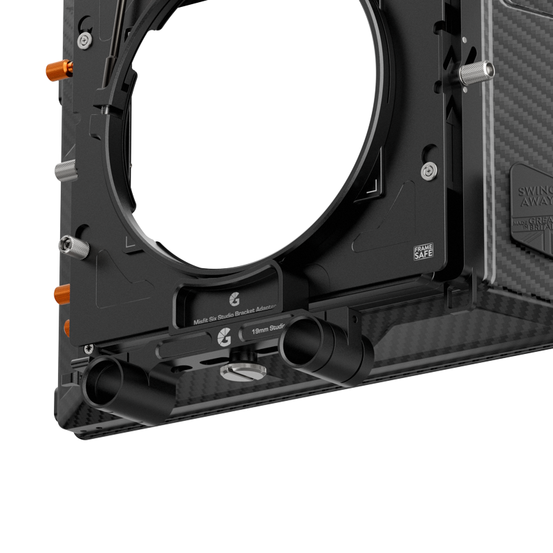 Bright Tangerine Misfit Six Studio Bracket Adapter - 6
