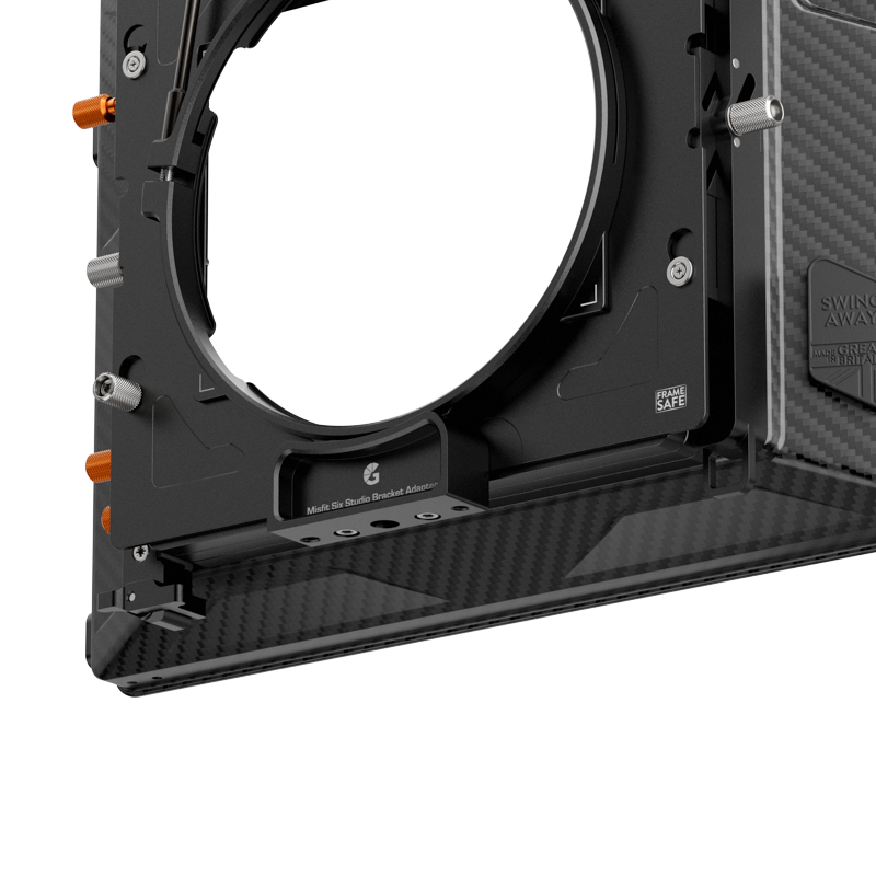 Bright Tangerine Misfit Six Studio Bracket Adapter - 3
