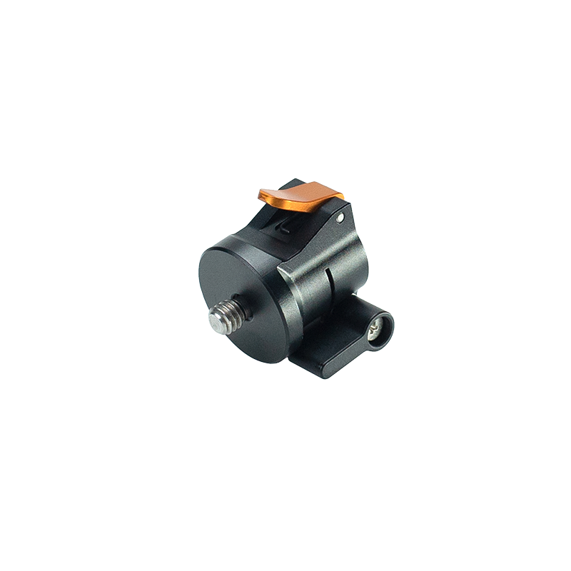 Bright Tangerine 1/4" Quick Release Bracket - 3