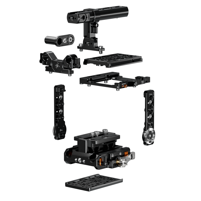 Bright Tangerine LeftField 3 Advanced Kit for RED V-RAPTOR - 2