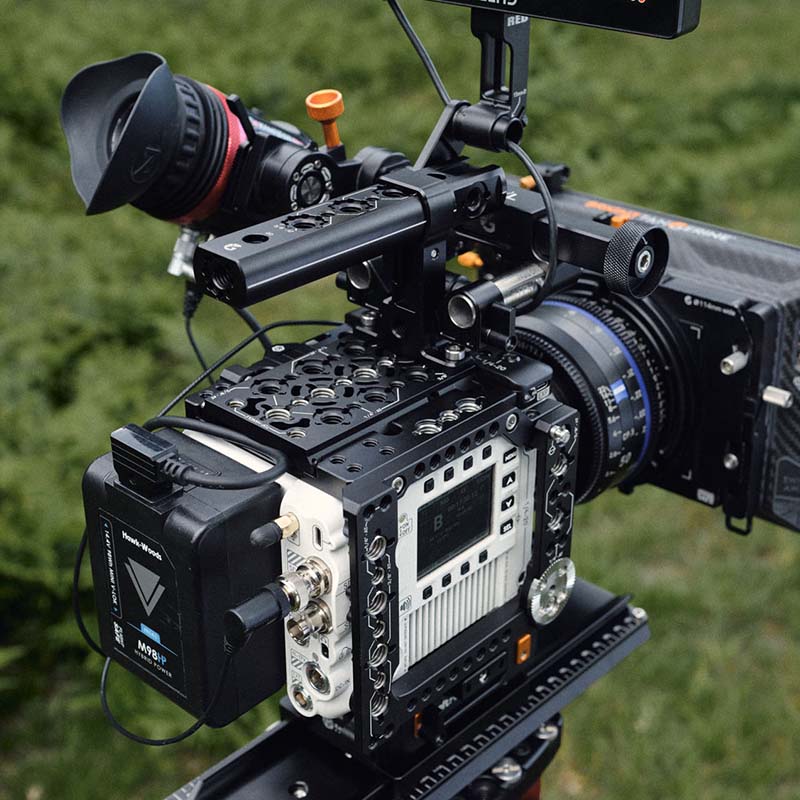 Bright Tangerine LeftField 3 Expert Kit for RED V-RAPTOR (Movi Pro) - 7