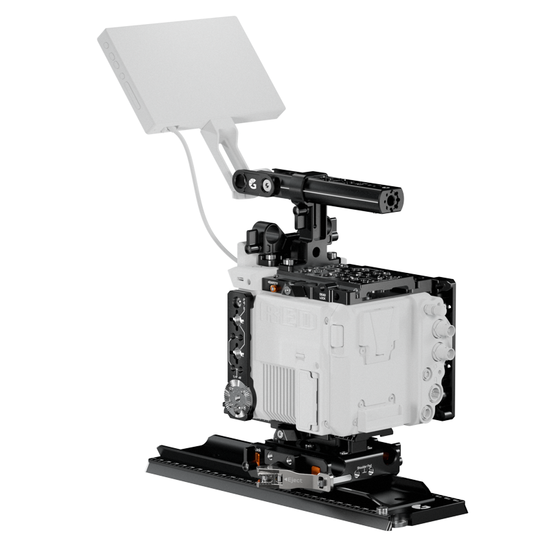 Bright Tangerine Monitor Mount for DSMC3 RED Touch - 10