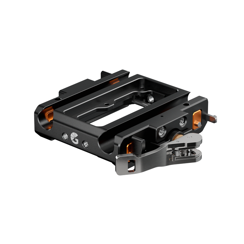 Bright Tangerine LeftField 3 15mm LWS QR Baseplate Core - 3