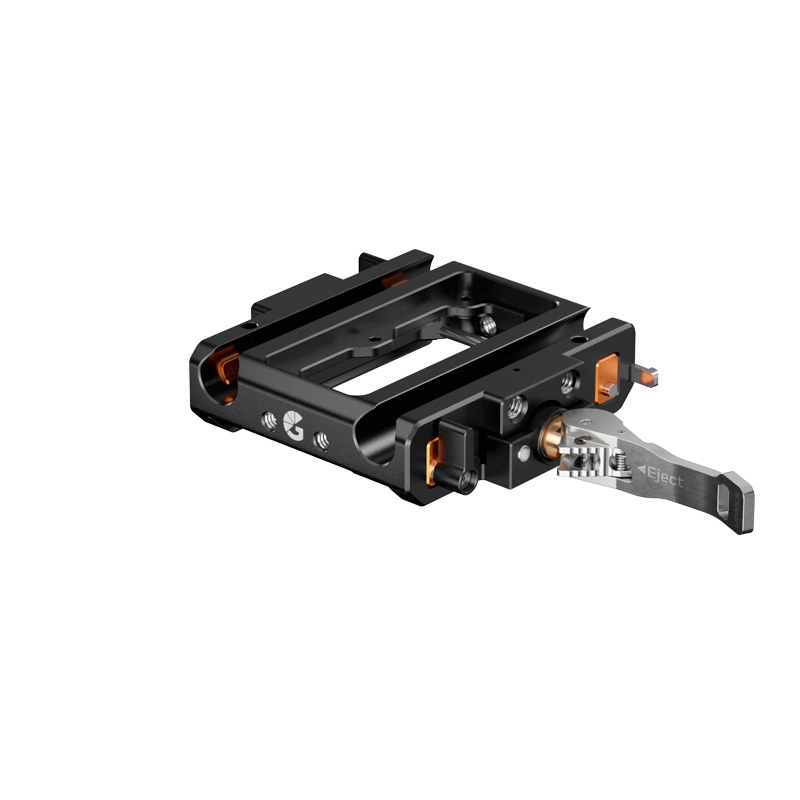 Bright Tangerine LeftField 3 15mm LWS QR Baseplate Core - 4