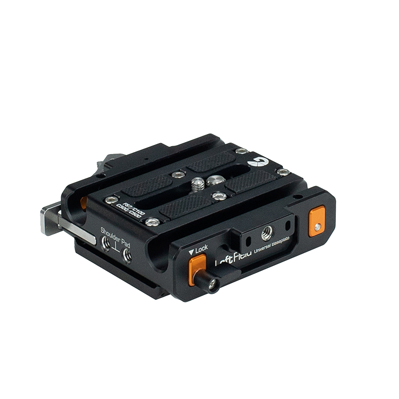 Bright Tangerine LeftField 3 Sony FS7/FX9 QR Baseplate - 2