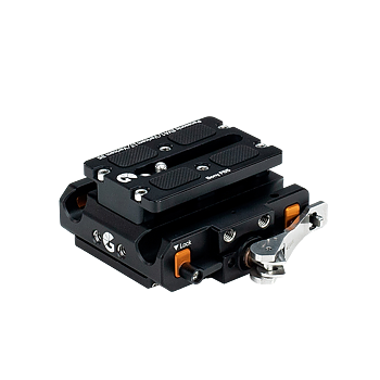 Bright Tangerine LeftField 3 Sony FS5 QR Baseplate