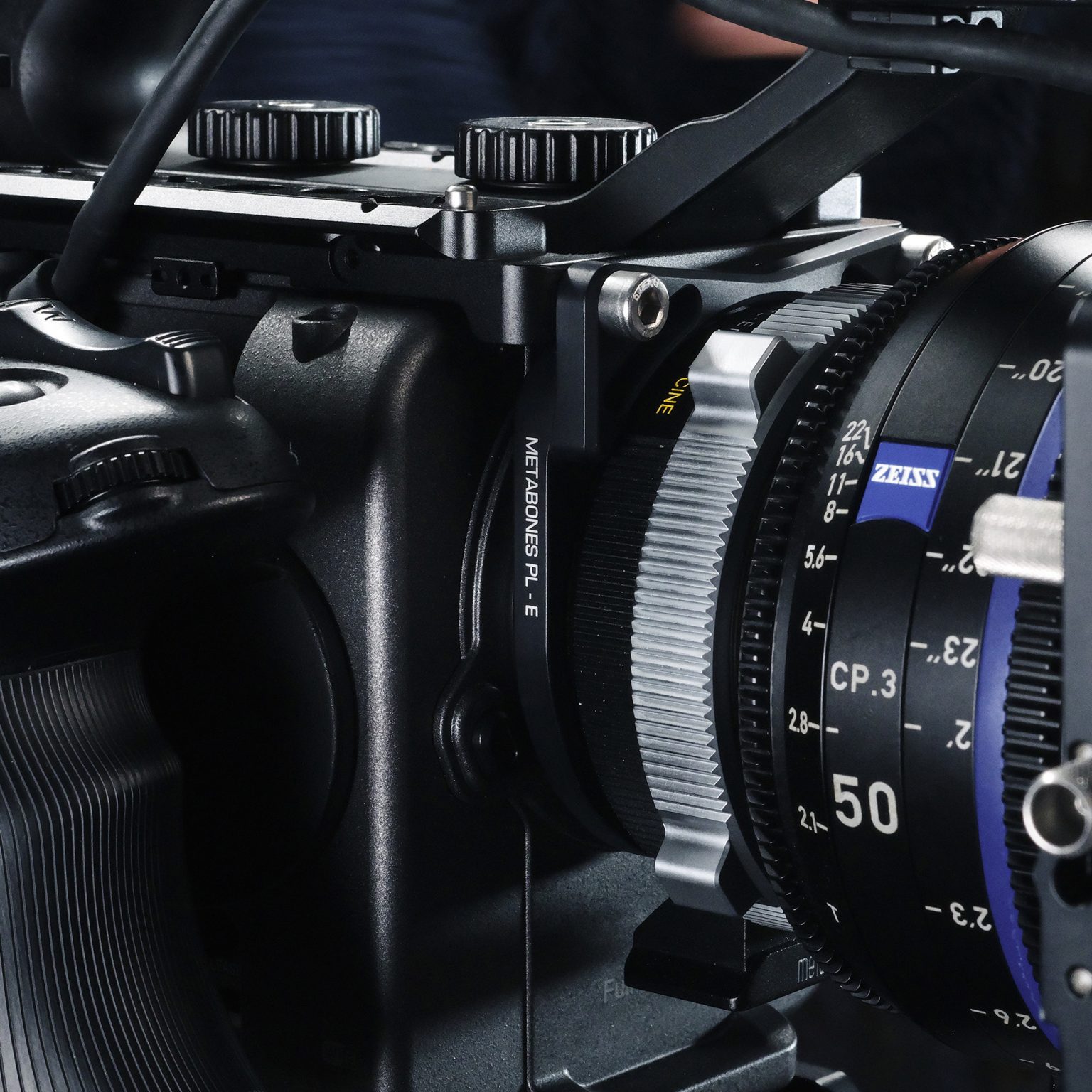 Bright Tangerine Metabones E-PL Adapter Support for Sony FX6 - 5