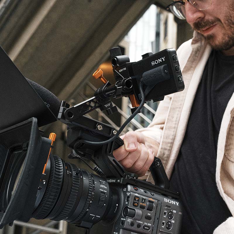 Bright Tangerine Sony FX6 Cable Hook - 7