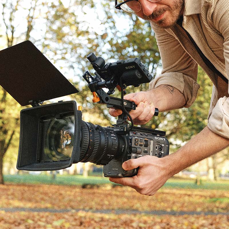 Bright Tangerine Sony FX6 Cable Hook - 10