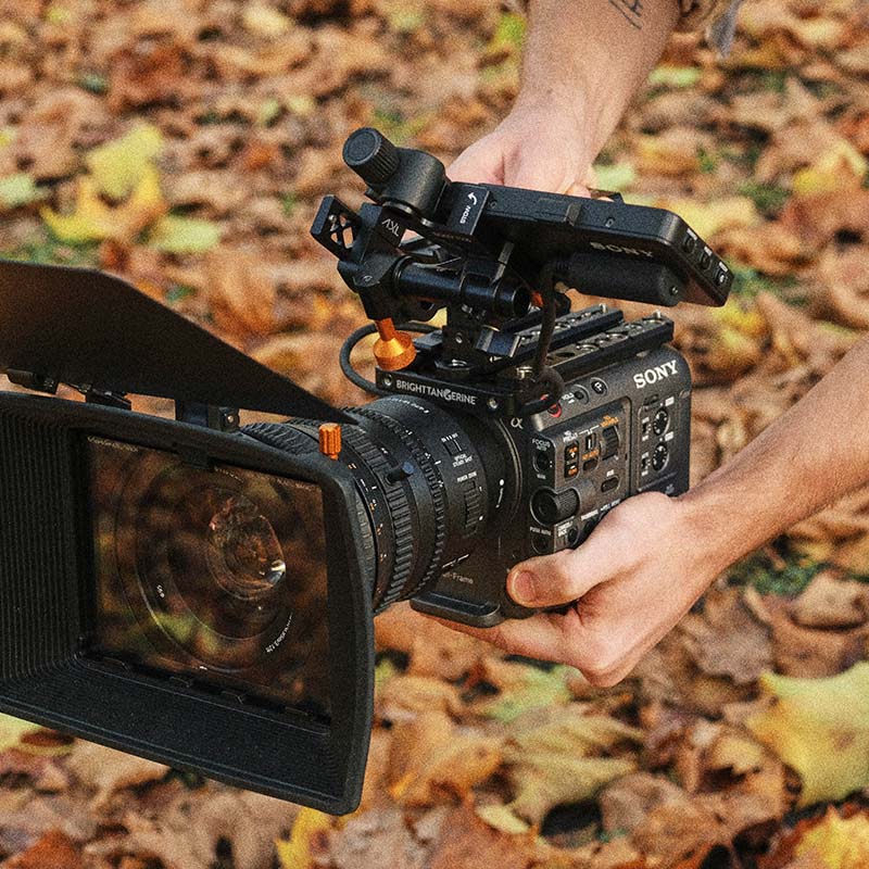 Bright Tangerine Sony FX6 Top Plate Mk II - 3