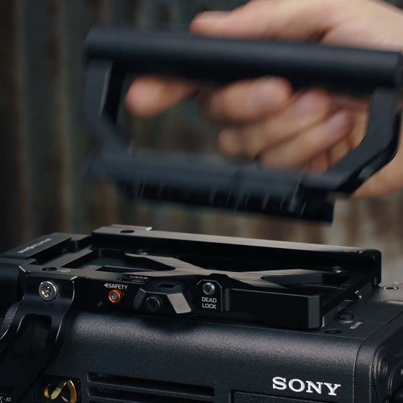 Bright Tangerine Sliding Top Plate for Sony VENICE 1 & 2 - 19