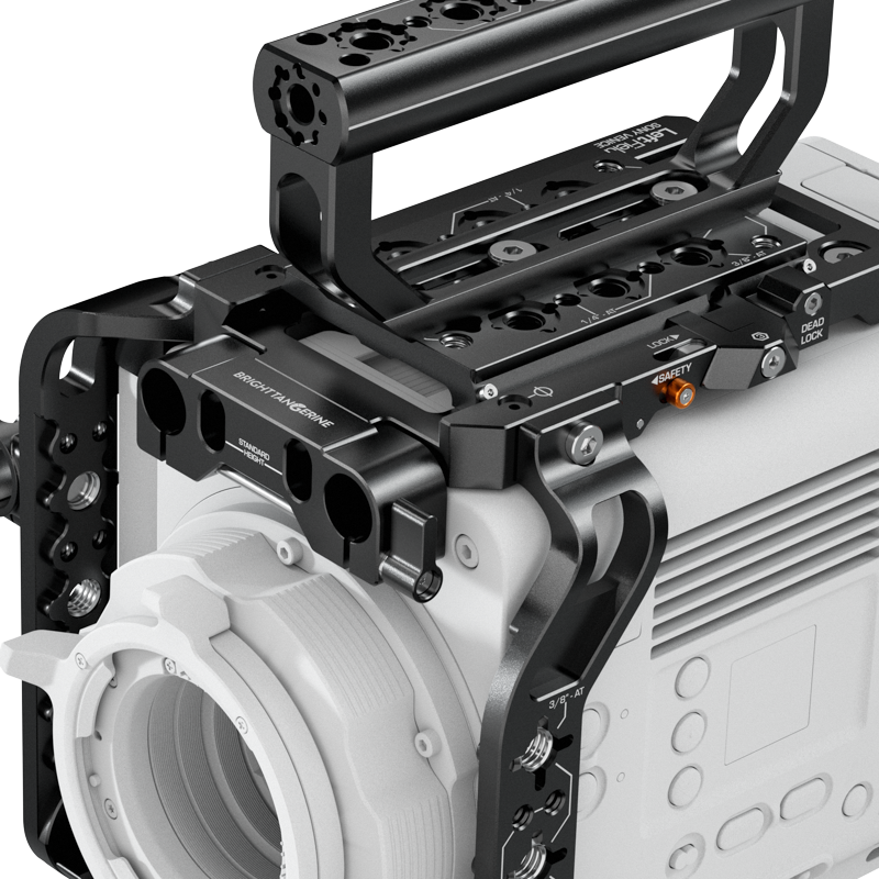Bright Tangerine Sliding Top Plate for Sony VENICE 1 & 2 - 9