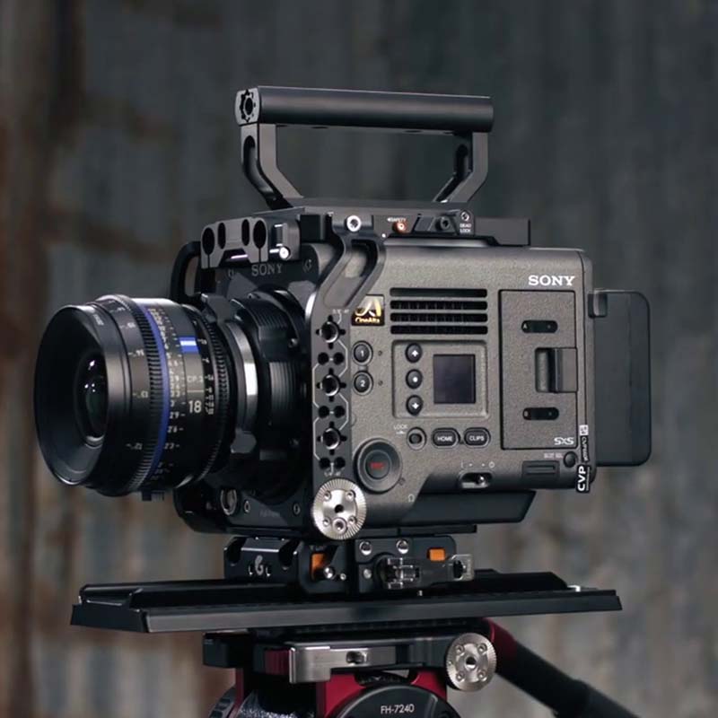 Bright Tangerine Left Side Plate for Sony VENICE 1 & 2 - 4