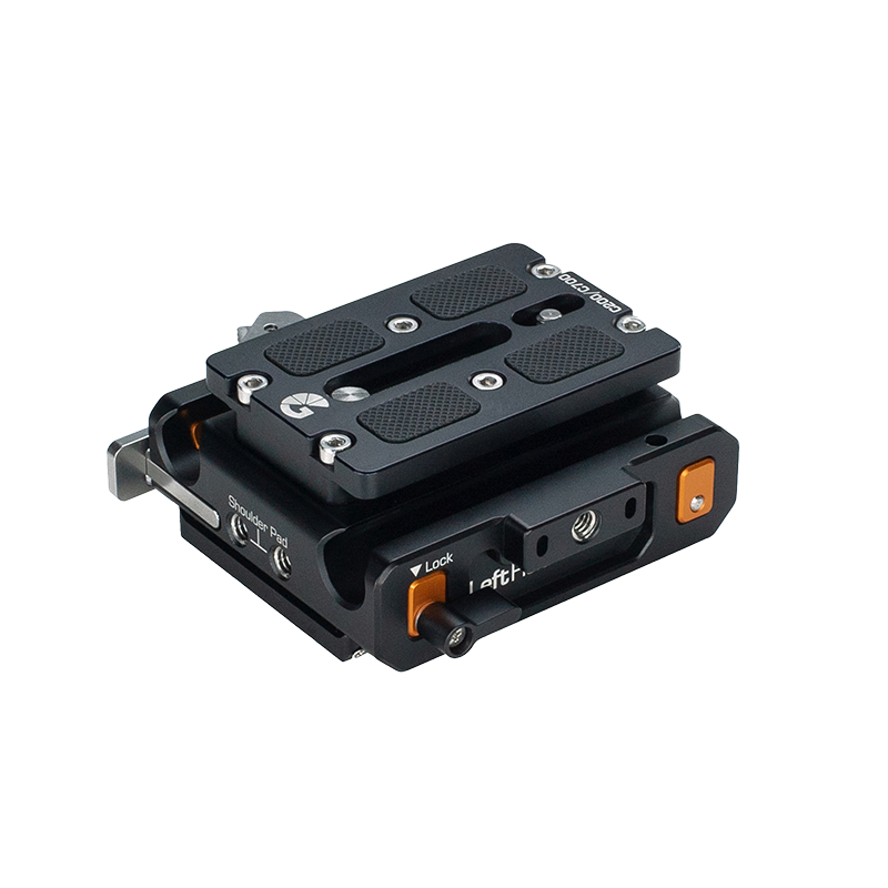 Bright Tangerine LeftField 3 Canon C500 Mk II/C300 Mk III QR Baseplate - 3