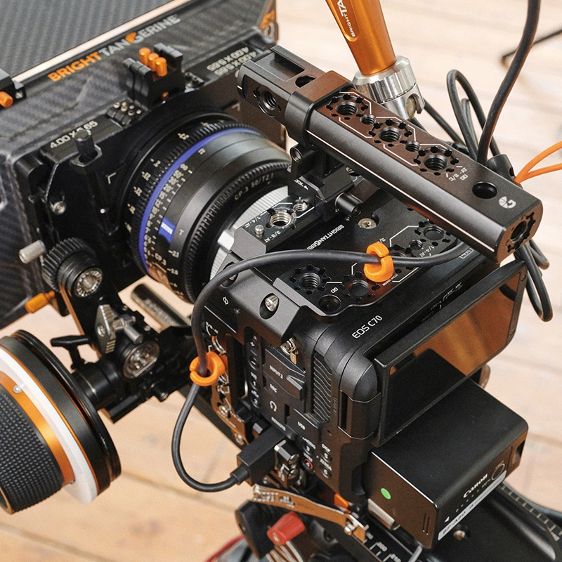 Bright Tangerine LeftField 3 Canon C70 - Advanced Kit (DJI RS 2 & RS 3) - 3