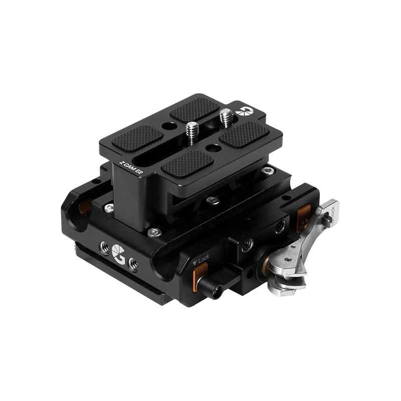 Bright Tangerine LeftField 3 Z Cam QR Baseplate