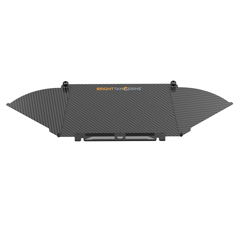 Bright Tangerine Carbon Fibre Top Flag (Misfit Kick & 360 Mk II)