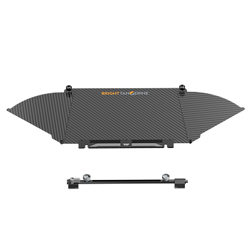 Bright Tangerine Carbon Fibre Bottom Flag (Misfit Kick & 360 Mk II)