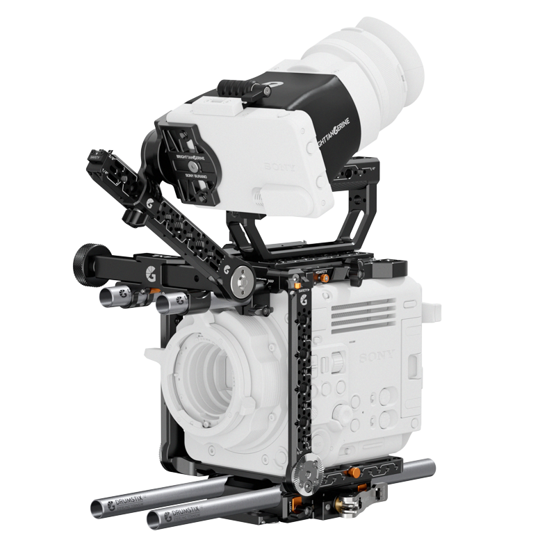 Bright Tangerine LeftField Sony BURANO System - Expert Cine Kit (BUD 15mm LWS Baseplate)