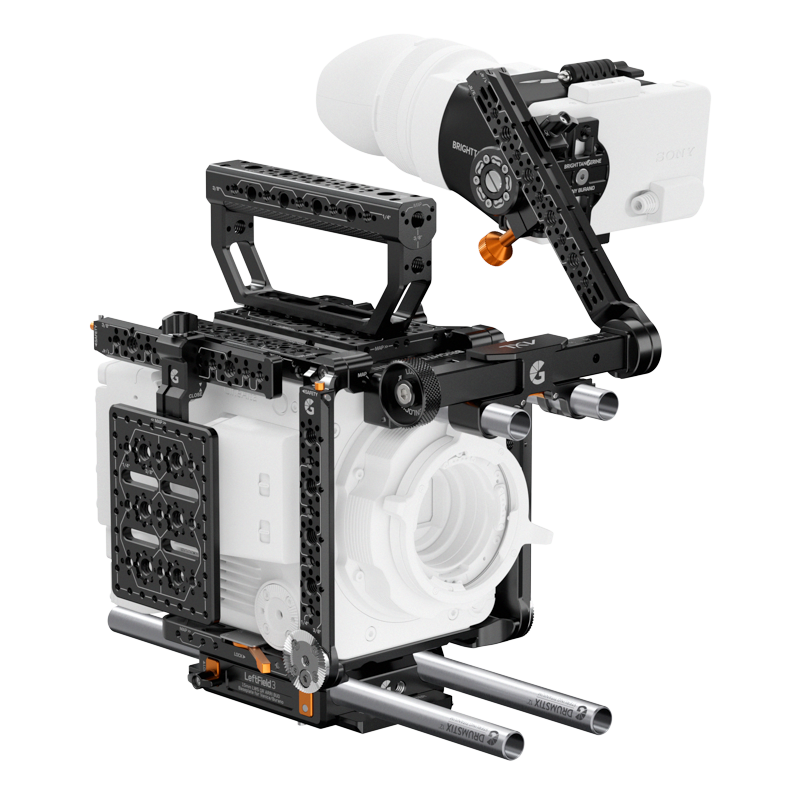 Bright Tangerine LeftField Sony BURANO System - Expert Cine Kit (BUD 15mm LWS Baseplate) - 2