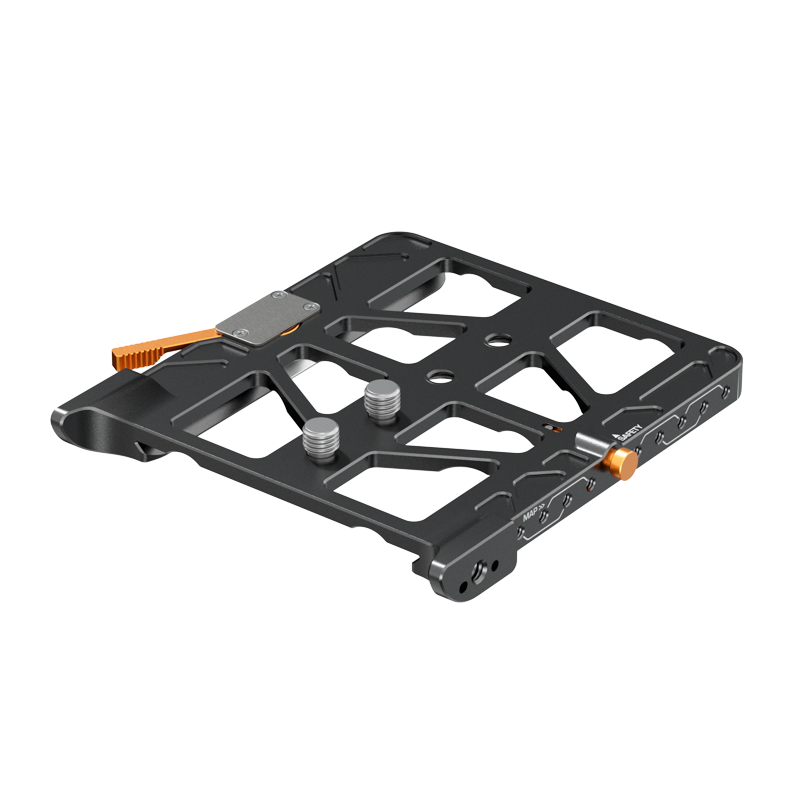 Bright Tangerine BUD Compatible Bottom Plate for Sony BURANO