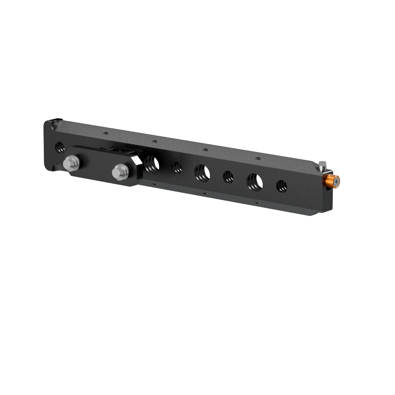 Bright Tangerine Floating NATO Side Rail for Sony BURANO - 2