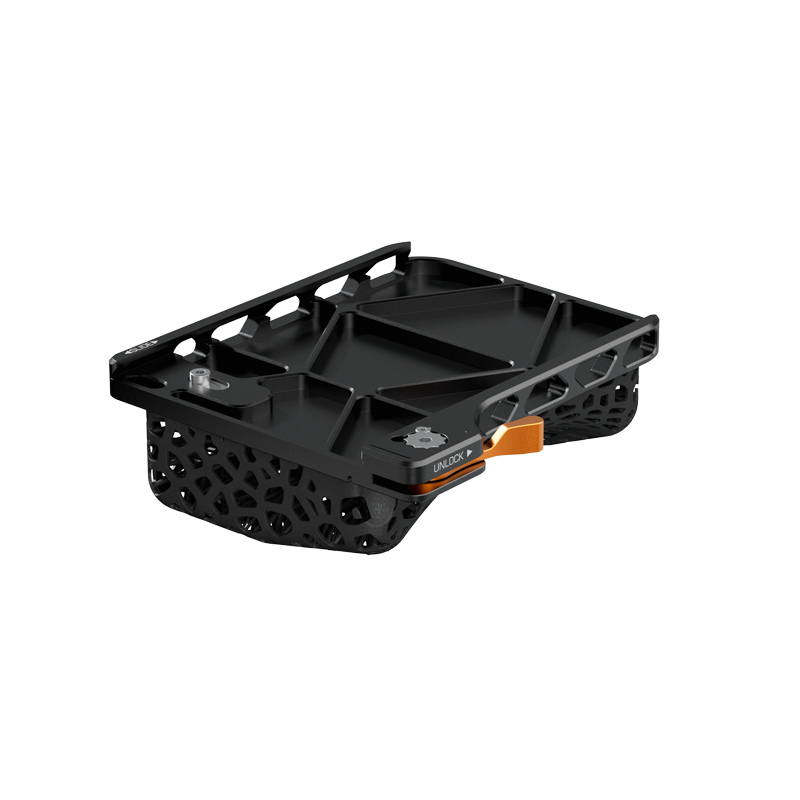 Bright Tangerine KASBAH Ātman Shoulder Rig Narrow One-Axis Pad
