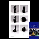 Lillemor Mannerheim (1955) Modern Off-White Whale Vase 9 cm