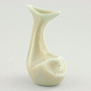 Lillemor Mannerheim (1955) Modern Off-White Whale Vase 9 cm