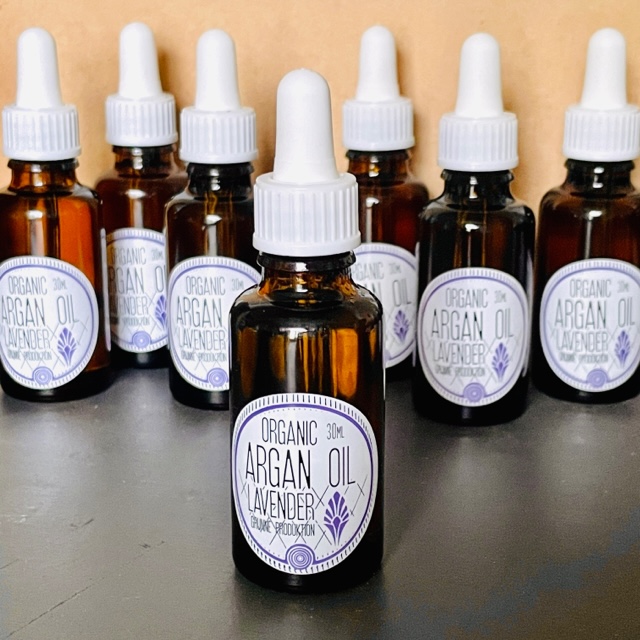 Arganolja, 30 ml, lavendeldoft