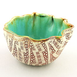 Bengt Berglund (1960s) Unique Free-Formed Bowl 12 cm