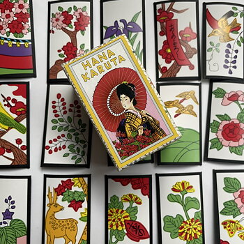 Hana karuta, Blomsterkort, ett handgjort kortspel från Japan