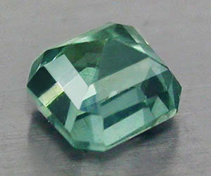 0.47 ct rare natural untreated teal blue sapphire - 2