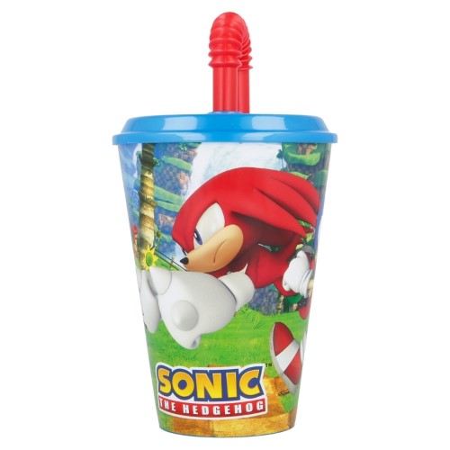 Sonic Mugg med Sugrör - 2