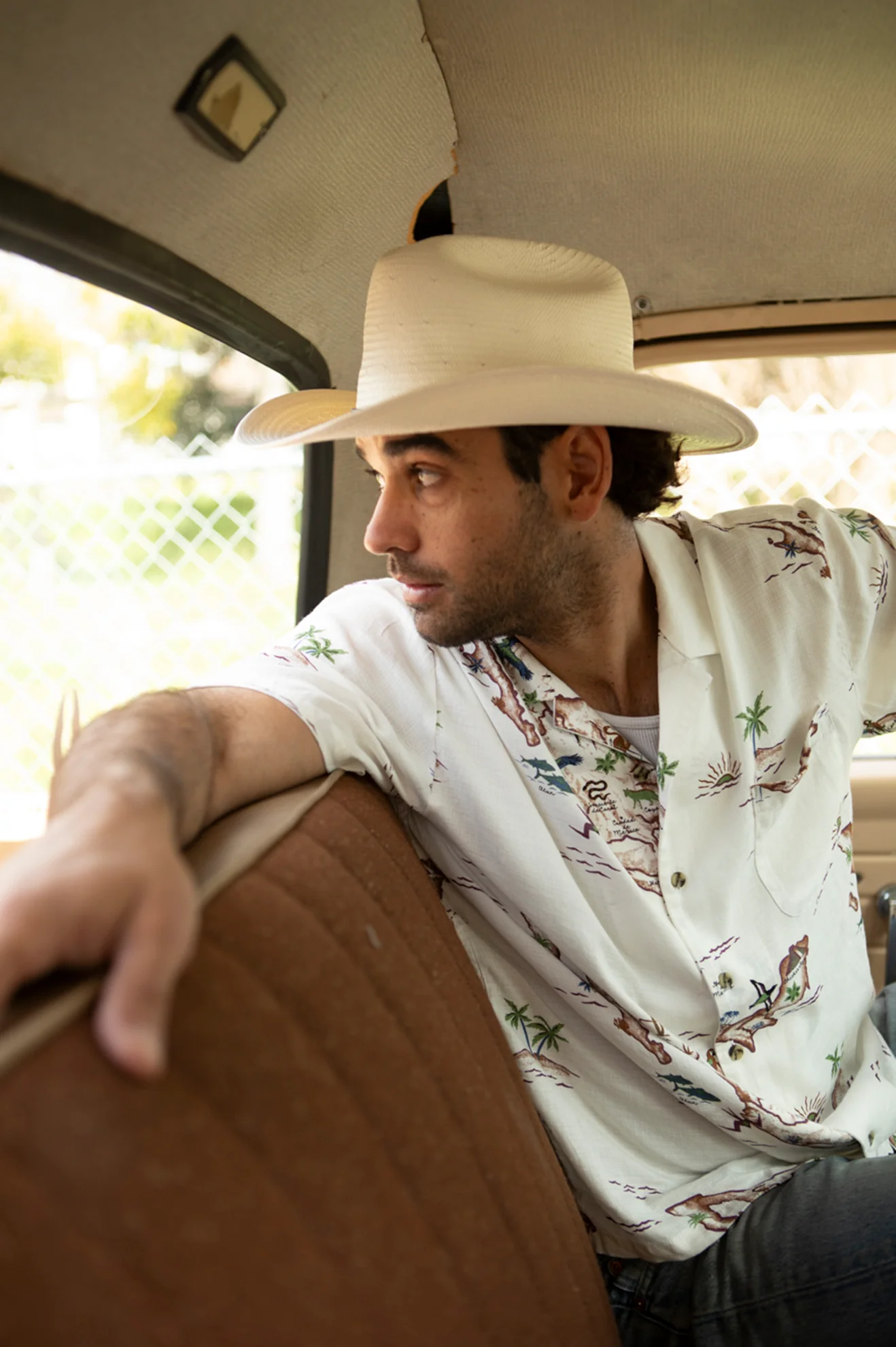Range cowboyhatt straw  - 4