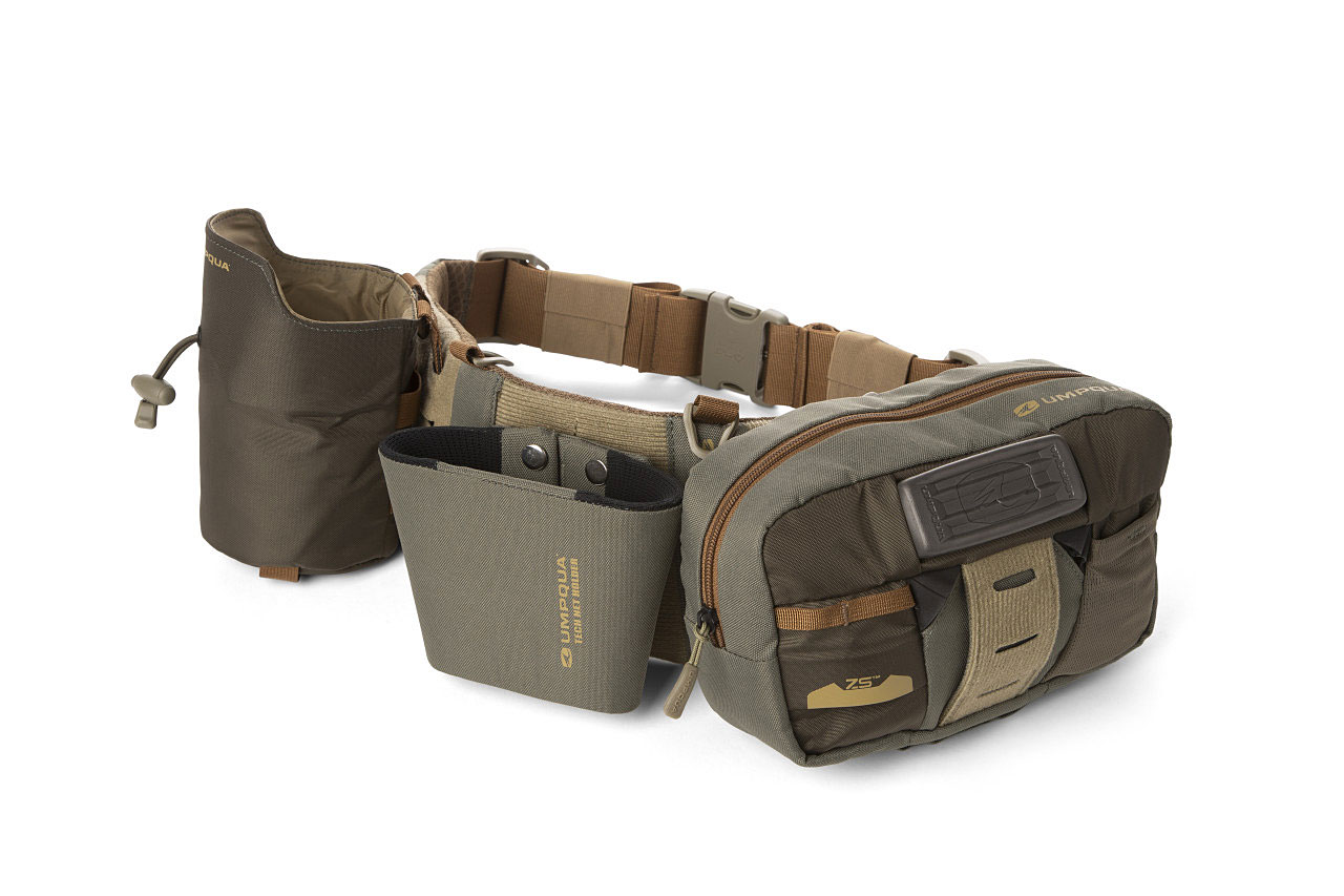Umpqua Wader Belt fullt utrustat