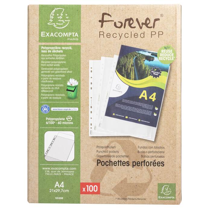 Ficka A4 PP recycled 06 100/fp - 2