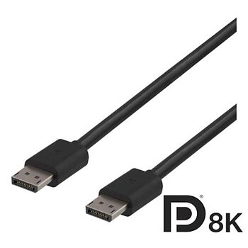 DisplayPort 1.4 kabel 3m svart