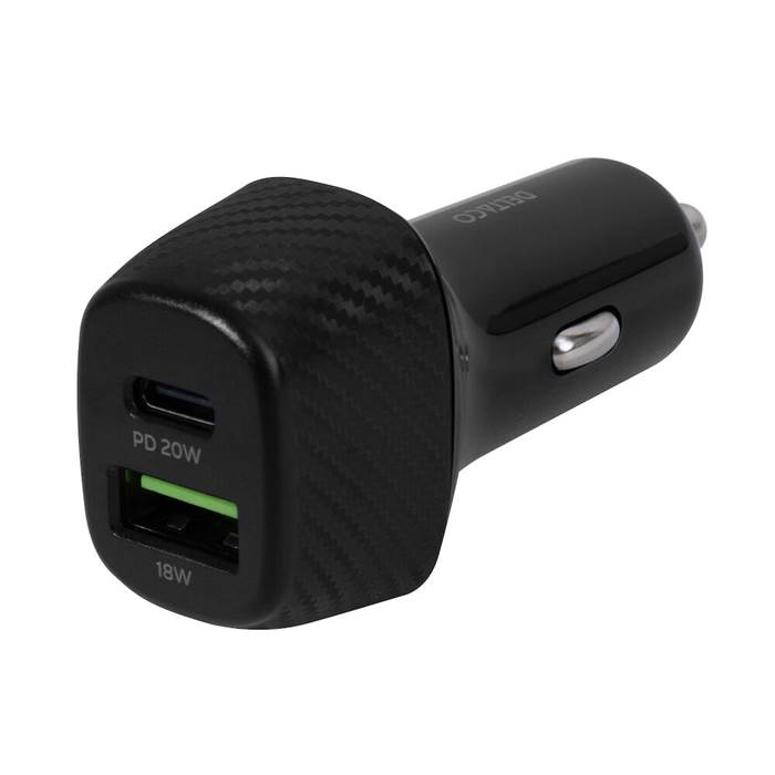 Billaddare USB-C & A portar - 2