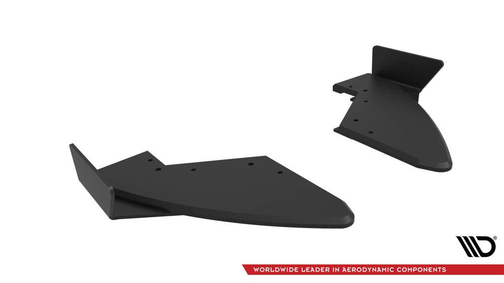 Maxton - STREET PRO REAR SIDE SPLITTERS + FLAPS AUDI TT S 8S FACELIFT - 6