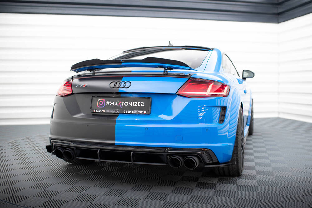 Maxton - STREET PRO REAR SIDE SPLITTERS + FLAPS AUDI TT S 8S FACELIFT - 2