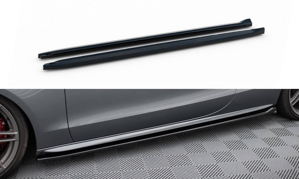 Maxton - SIDE SKIRTS DIFFUSERS V.2 AUDI S5 / A5 S-LINE COUPE 8T