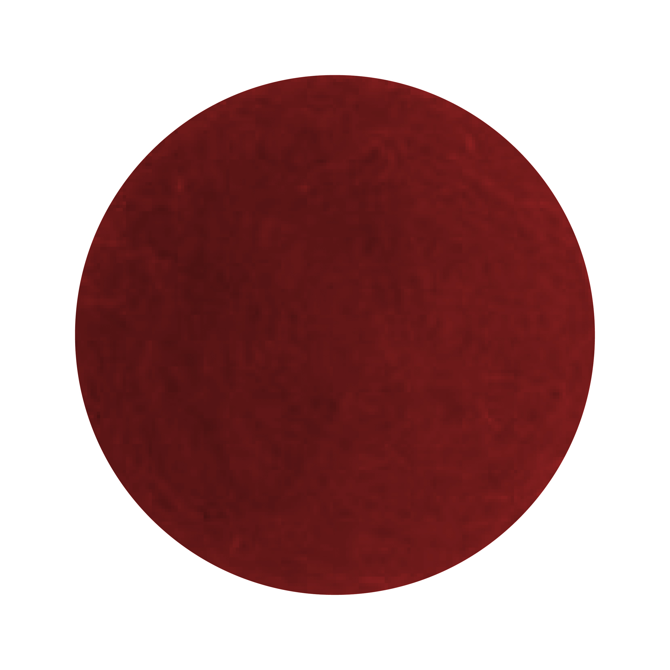 Ball flower 3cm bright red